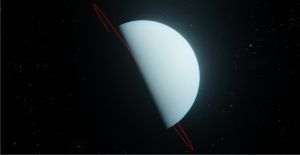 O nouă lună, descoperită de telescopul James Webb